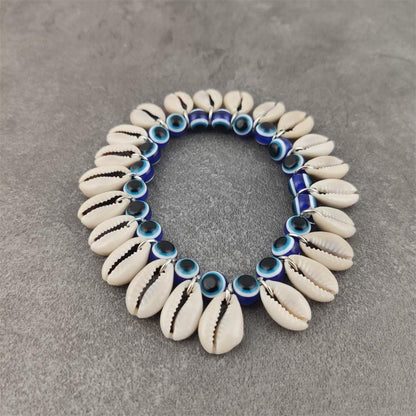 Sea Shell Multi Beads Bracelet