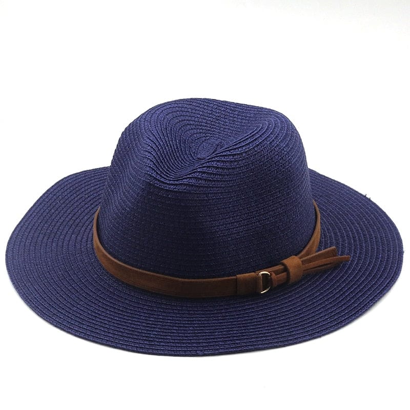 Memphis Straw Fedora Hat