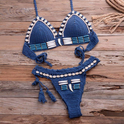 Shell Crochet Bikini Set