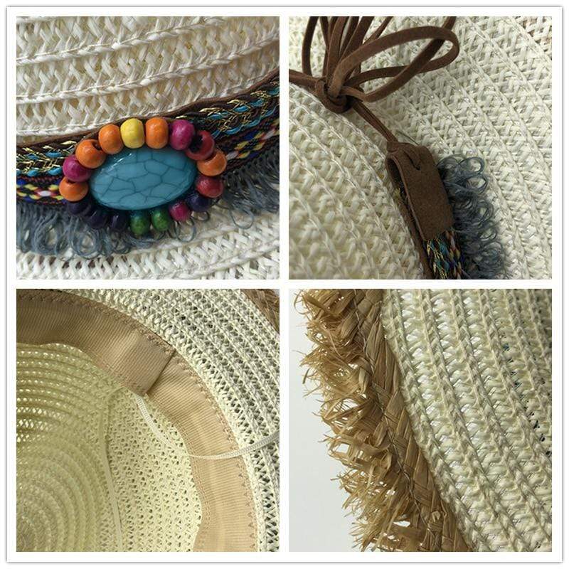 Bohemian Panama Straw Hat