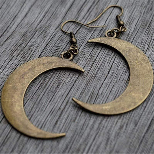 Moon Drop Earrings