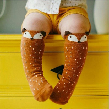 Cute Cartoon Baby Knee Socks