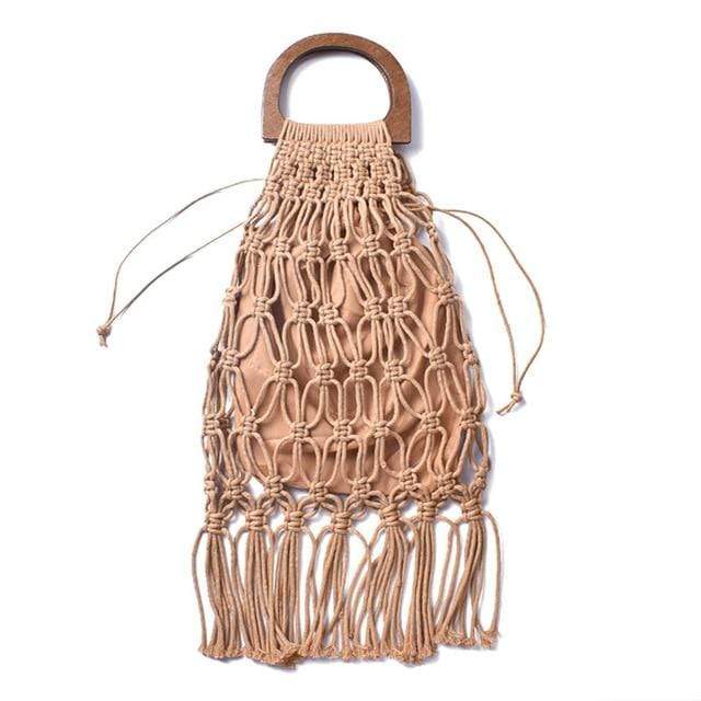 Fia Handmade Woven Rope Bag