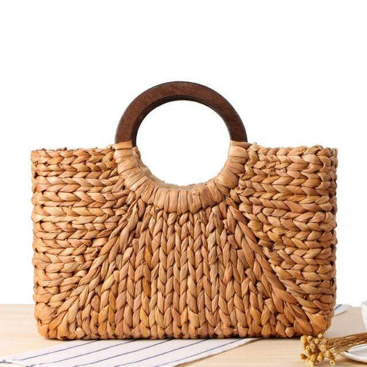 Martina Straw Tote Bag