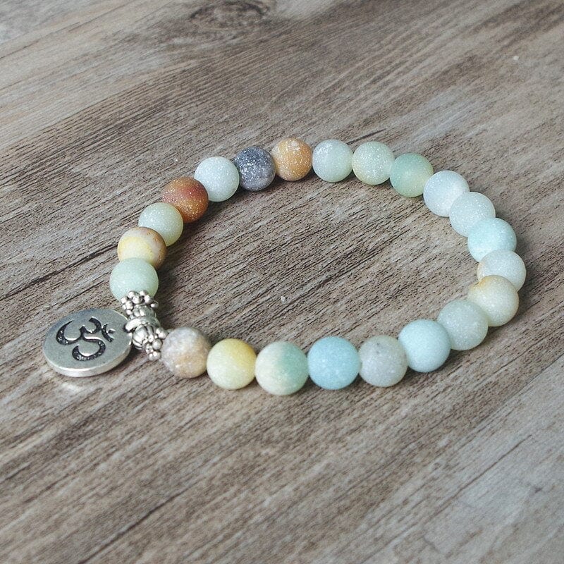 Calm & Soothe Stress Amazonite Bead Bracelet