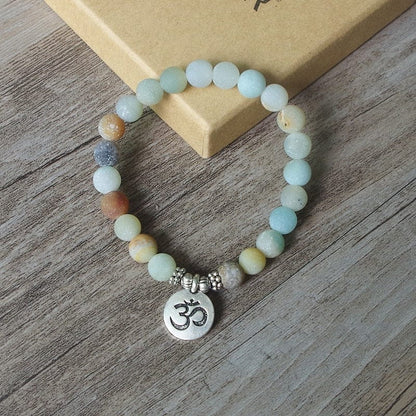 Calm & Soothe Stress Amazonite Bead Bracelet