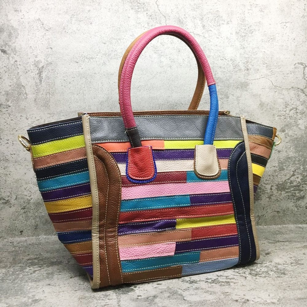 Camellia Colorful Tote Bag