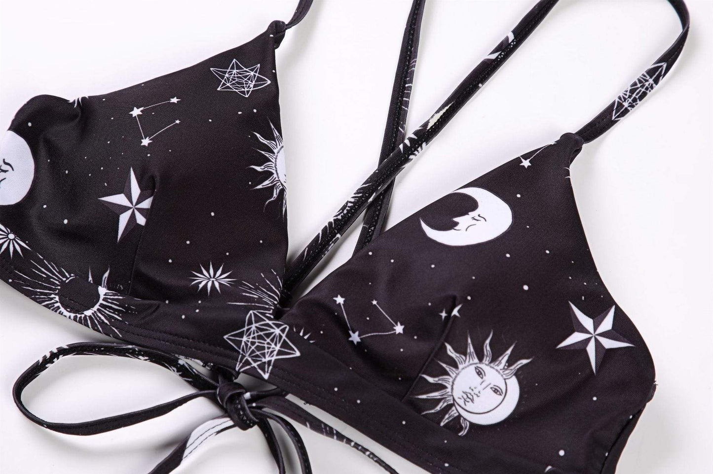 Celestial Print Bikini Set