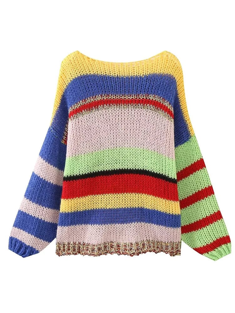 Thyme Colorblock Sweater