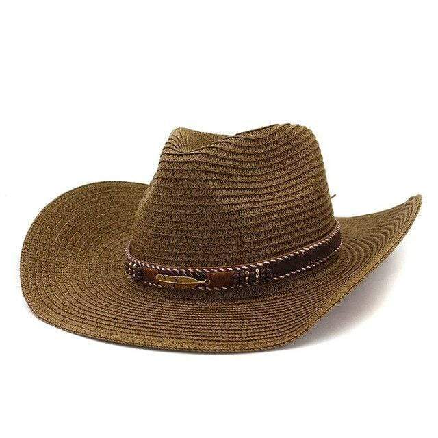 Cowgirl Straw Wide Brim Hat