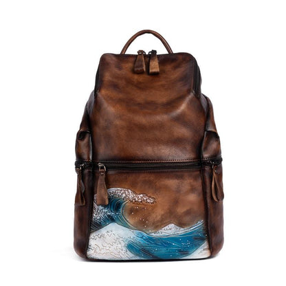 Sea Waves Backpack