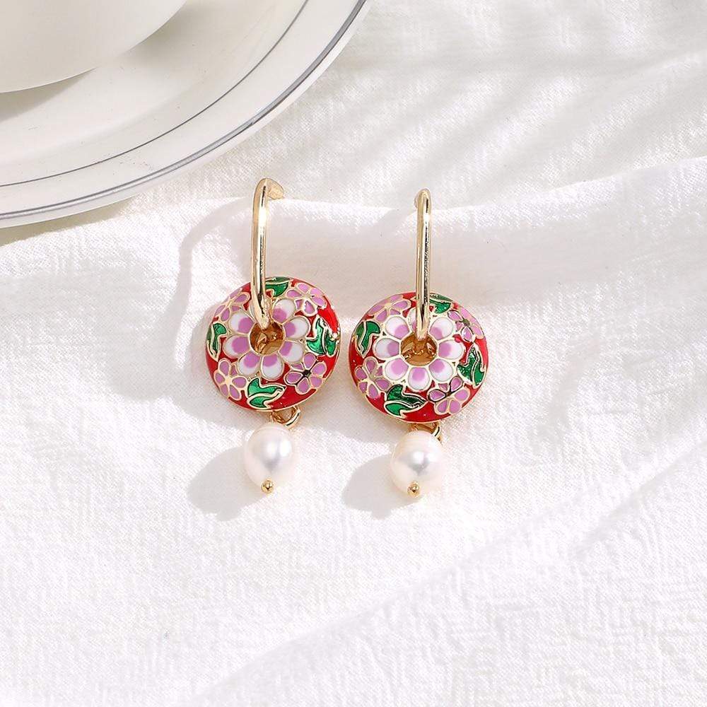 Round Style Earrings