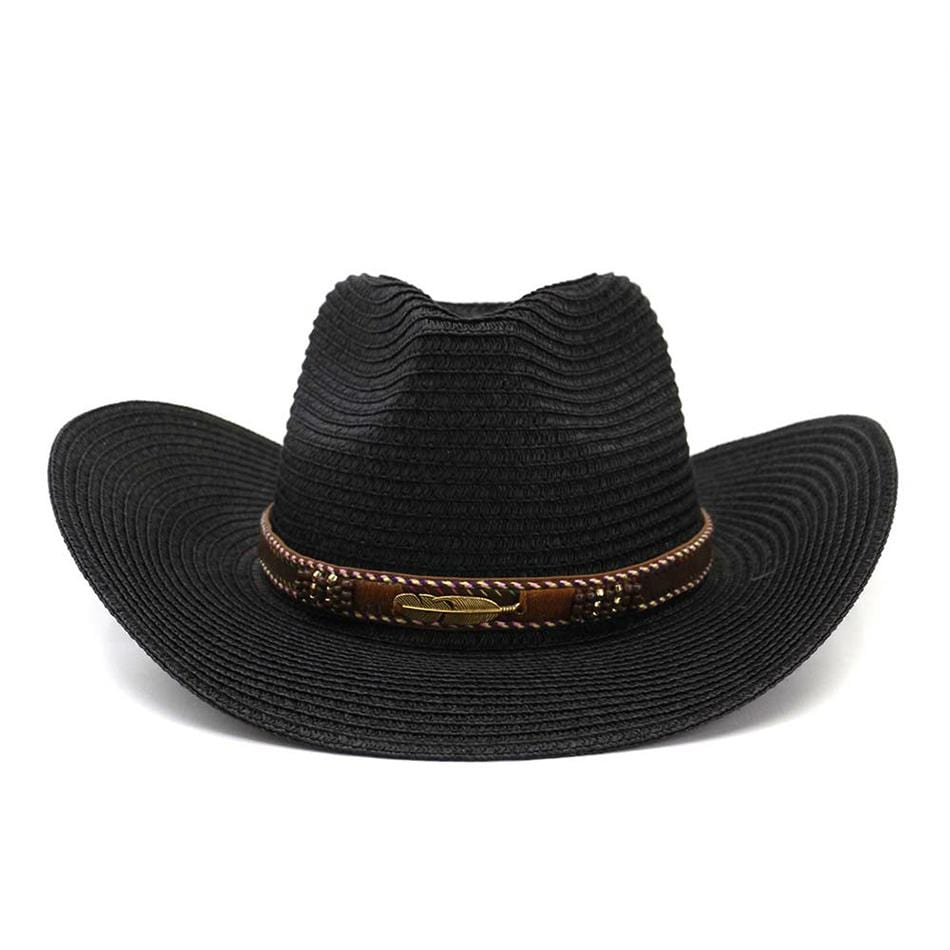 Cowgirl Straw Wide Brim Hat