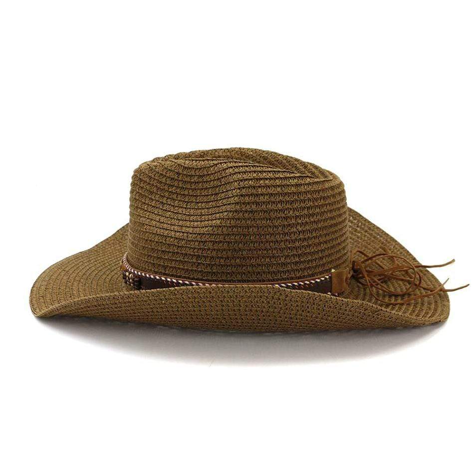 Cowgirl Straw Wide Brim Hat