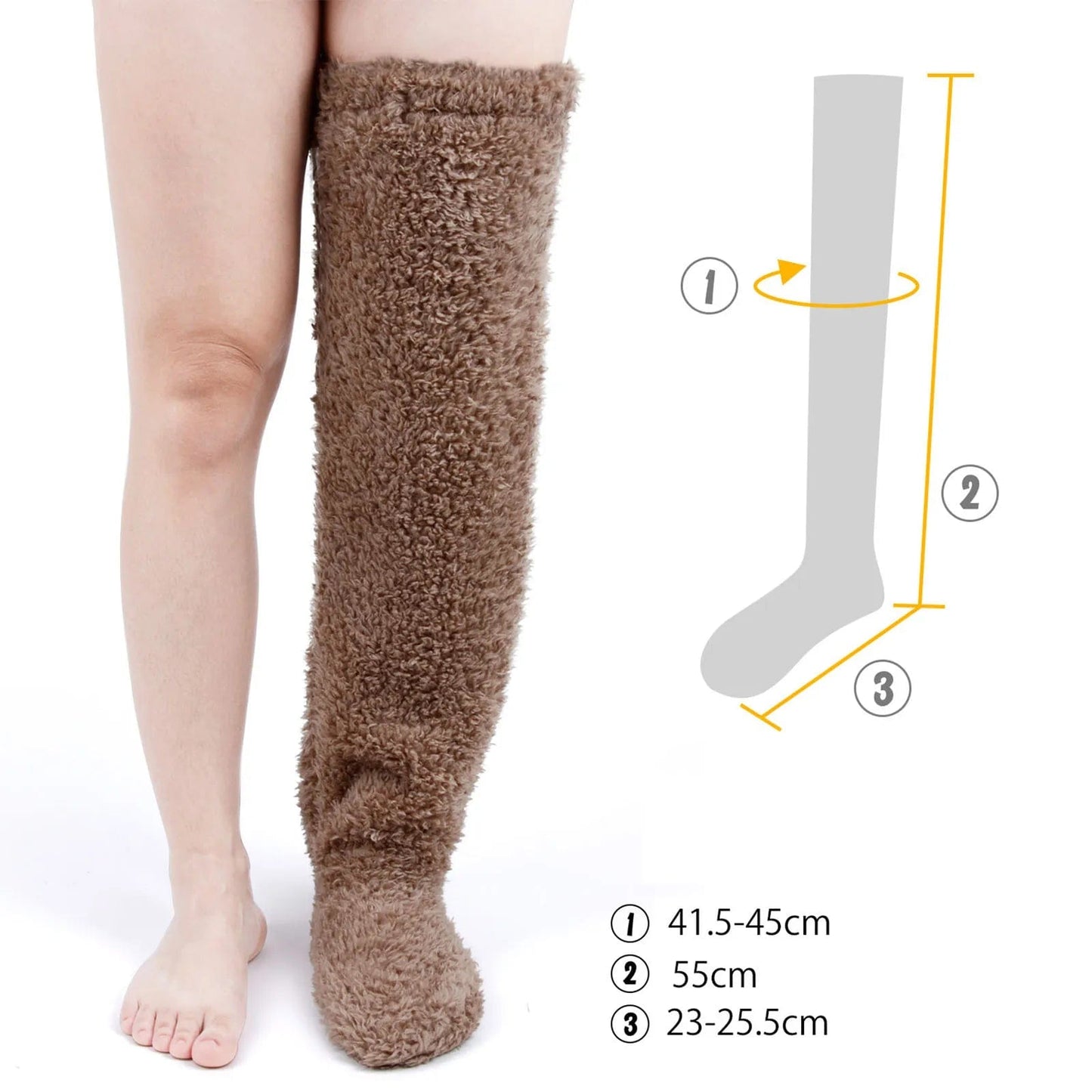 Cozy Legs Sock Slippers