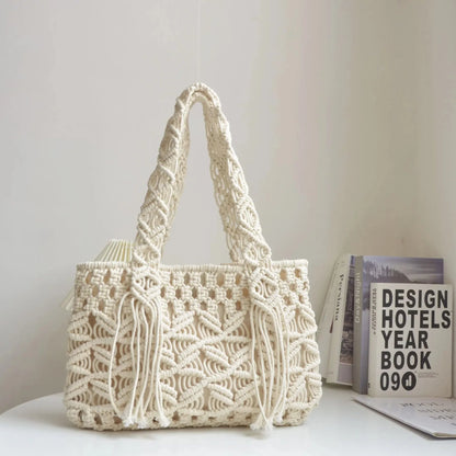 Macrame Mini Shoulder Bag