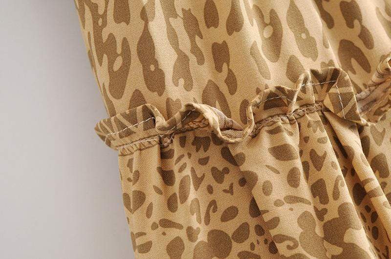 Cynthia Leopard Mini Skirt