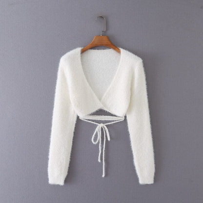 Damara Mohair Cardigan