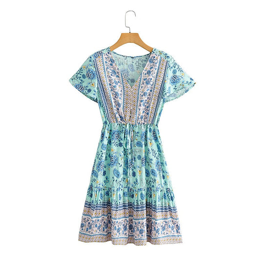 Davina Boho Mini Dress