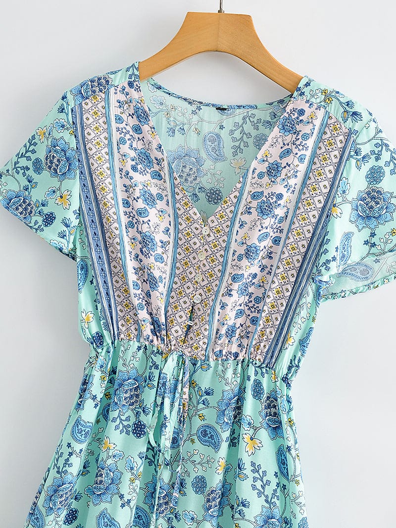 Davina Boho Mini Dress