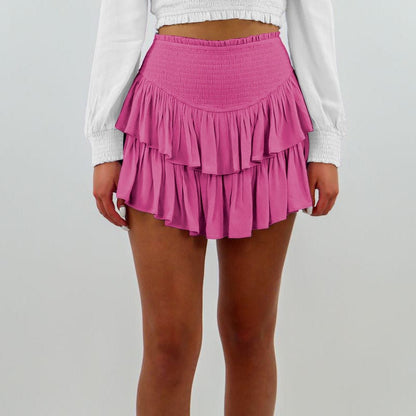 Delilah Ruffle Mini Skirt