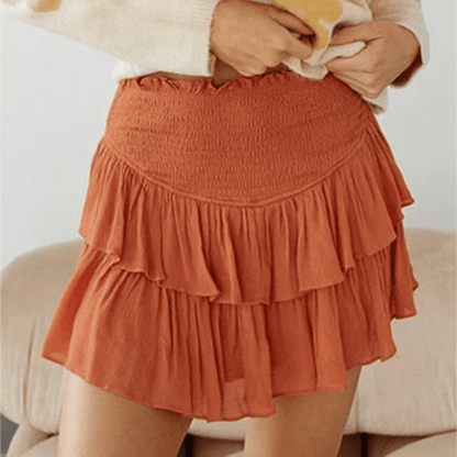 Delilah Ruffle Mini Skirt