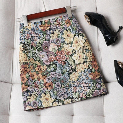 Dionne Floral Mini Skirt