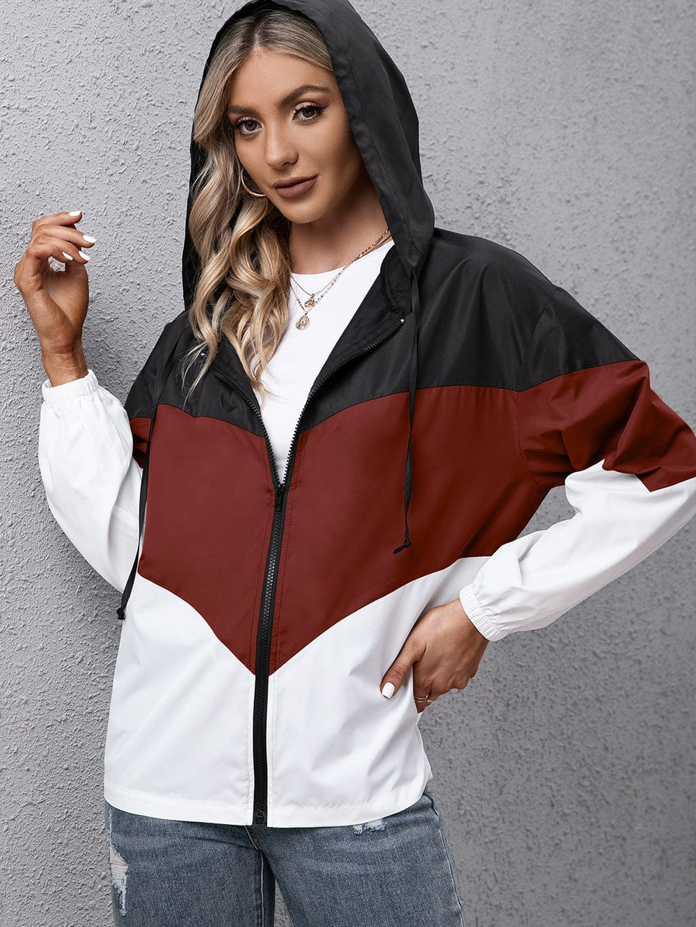 Diora Hooded Rain Jacket