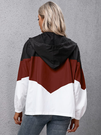 Diora Hooded Rain Jacket