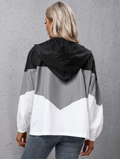 Diora Hooded Rain Jacket