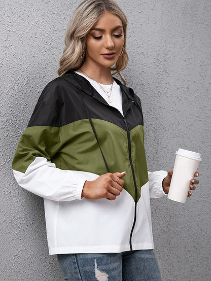 Diora Hooded Rain Jacket