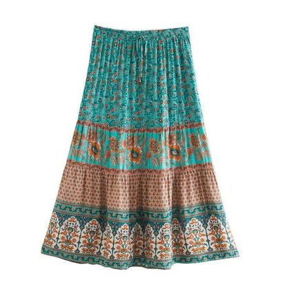 Edelweiss Floral Maxi Skirt