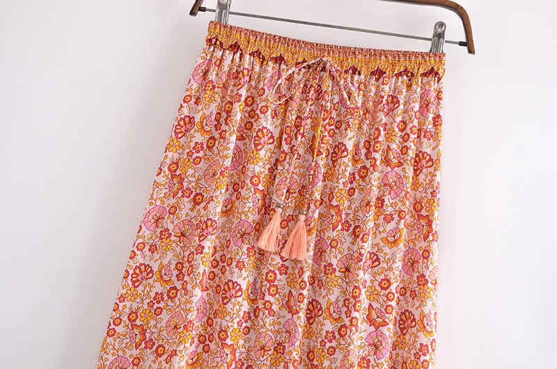 Ember Boho Maxi Skirt