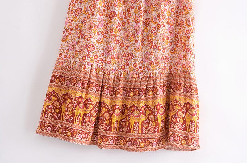 Ember Boho Maxi Skirt