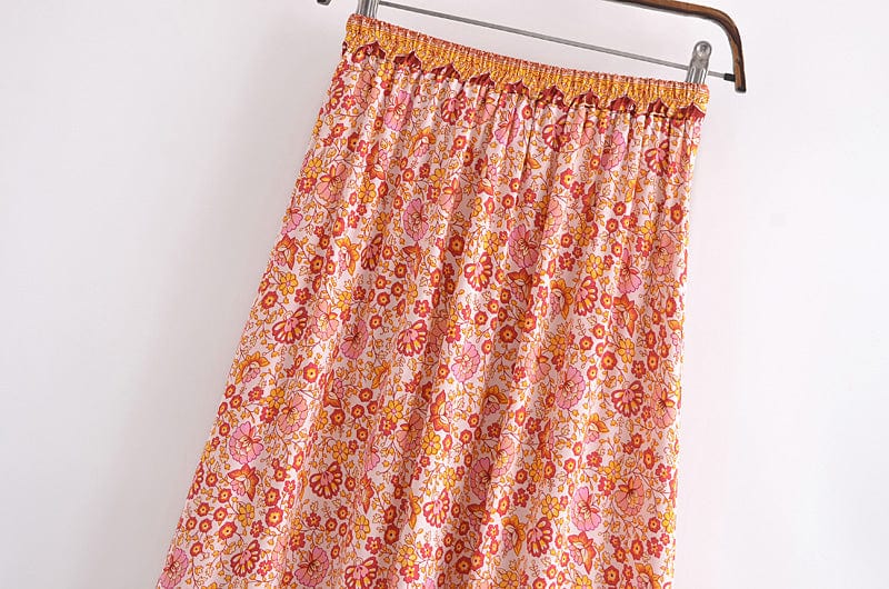 Ember Boho Maxi Skirt