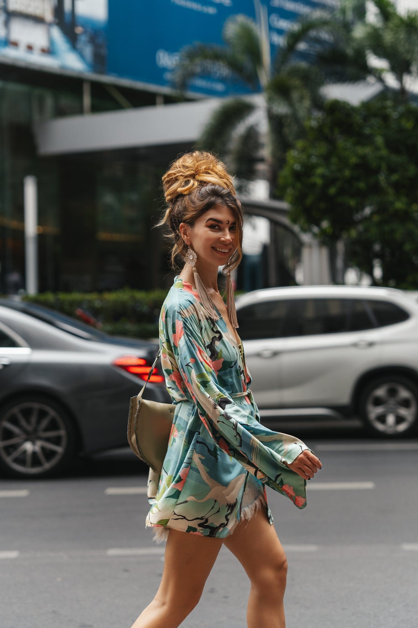 Emerald Floral Kimono