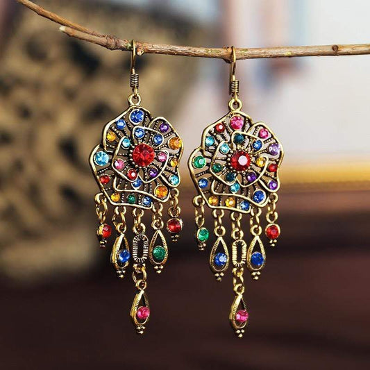 Ethnic Boho Dangle Earrings