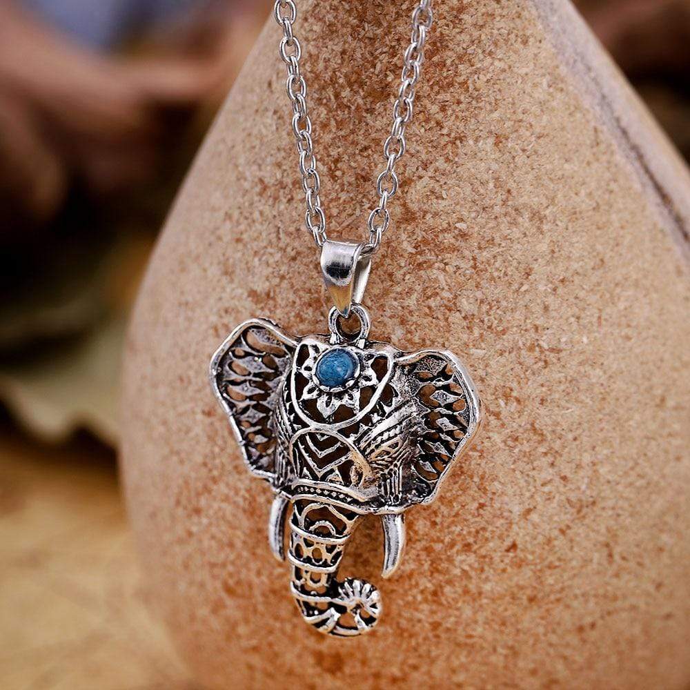 Ethnic Design Elephant Necklace