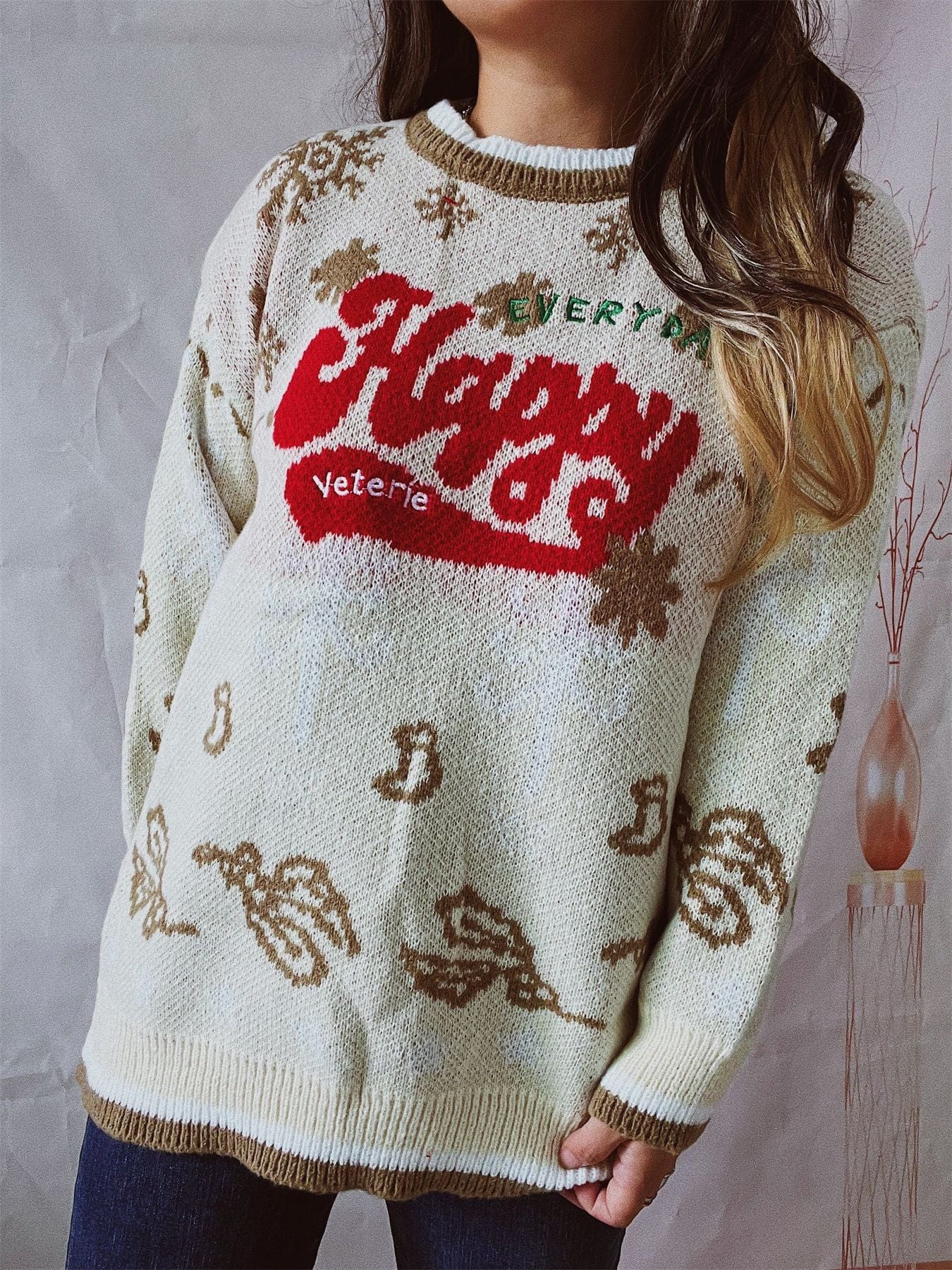 Everyday Happy Christmas Sweater