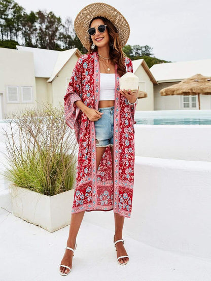 Fabrizia Kimono in Red