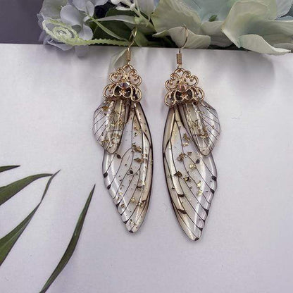 Fairy Wing Statement Earrings