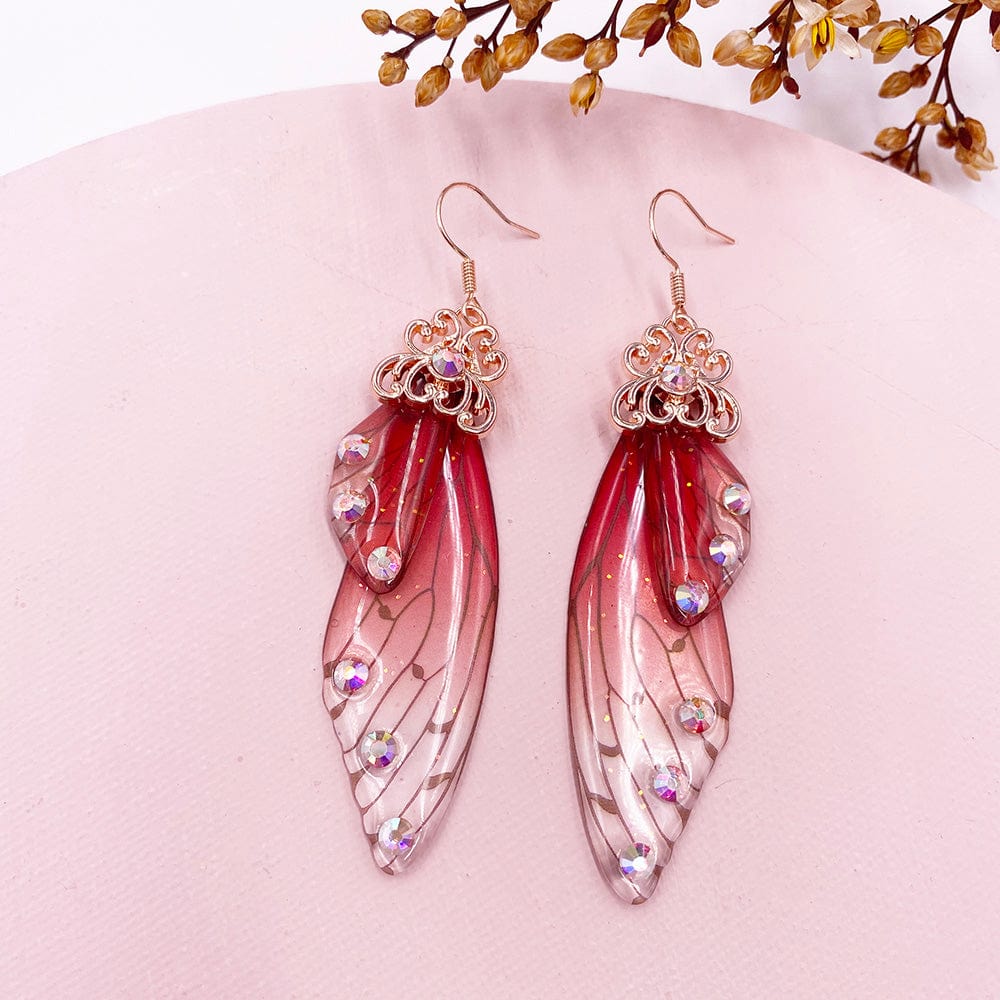 Fairy Wings Earrings Colorful Edition