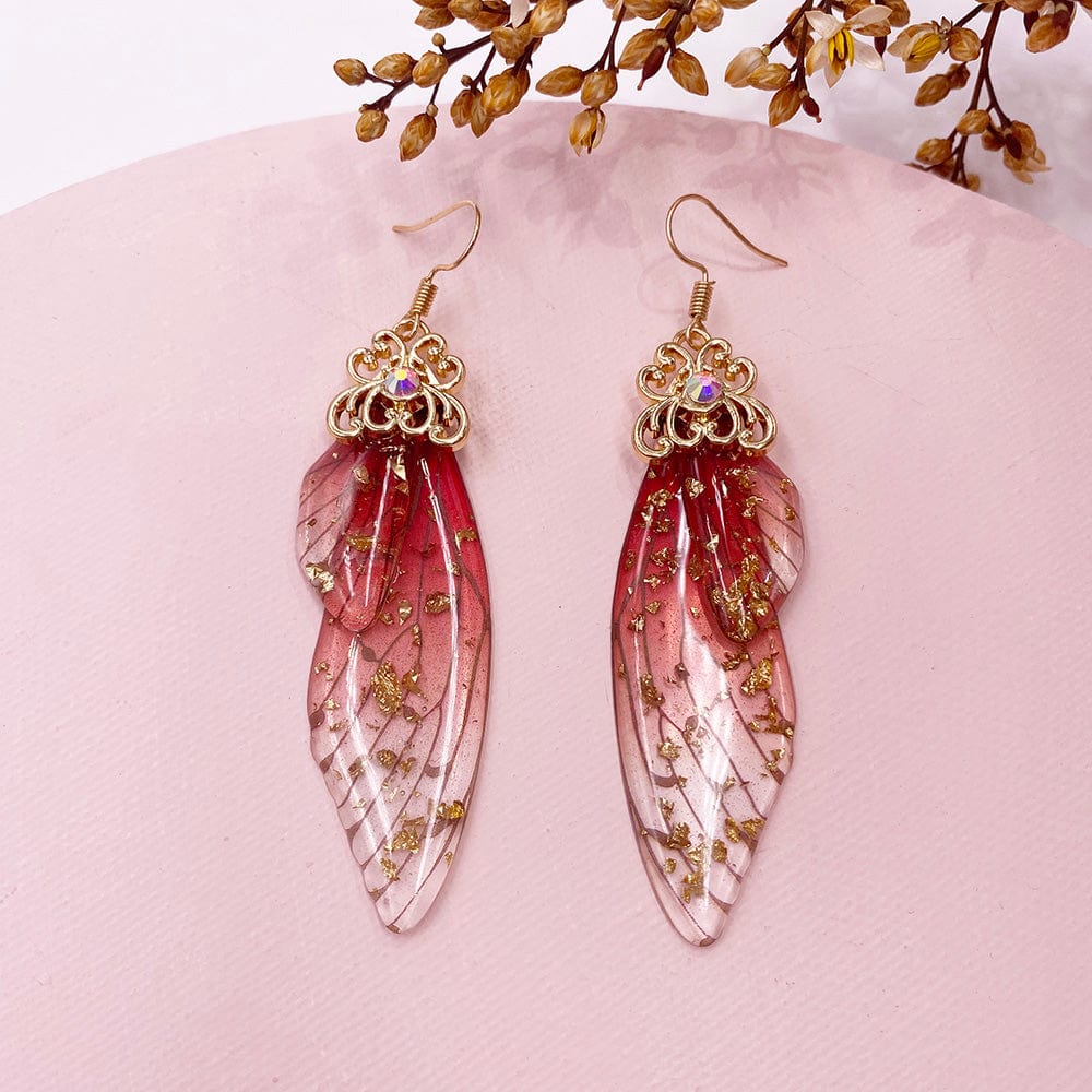 Fairy Wings Earrings Colorful Edition