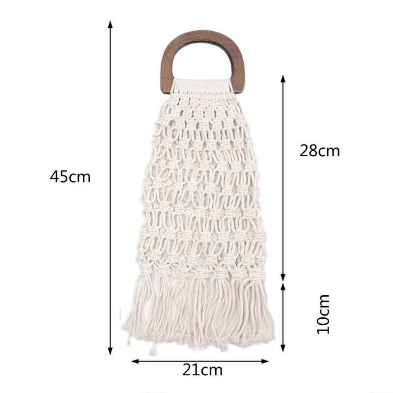 Fia Handmade Woven Rope Bag