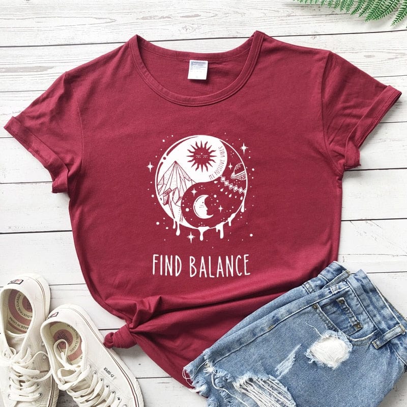 Find The Balance Graphic Tee