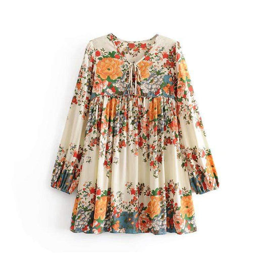 Fleur Floral Mini Dress