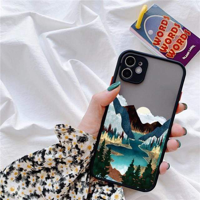 Hand Painted Landscape Phone Case