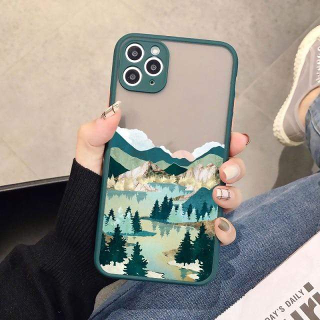 Hand Painted Landscape Phone Case