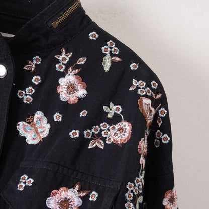 Gardenia Embroidery Coat