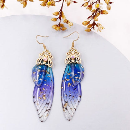 Fairy Wings Earrings Colorful Edition